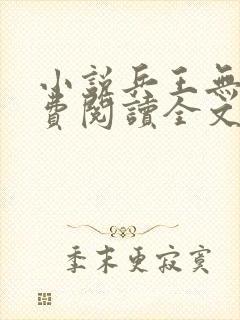 小说兵王无双免费阅读全文