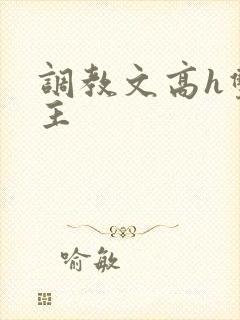 调教文高h双男主封面