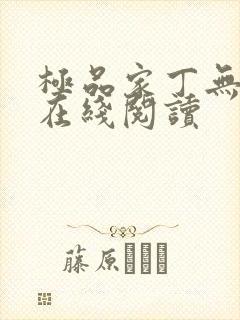 极品家丁无删减在线阅读