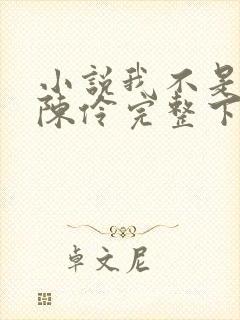 小说我不是戏神陈伶完整下载封面