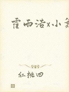 霍雨浩x小舞文封面