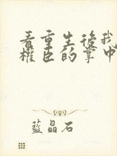 看重生后我成了权臣的掌中娇