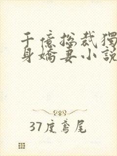 千亿总裁独宠替身娇妻小说阅读全文