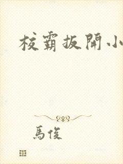 校霸扳开小班长