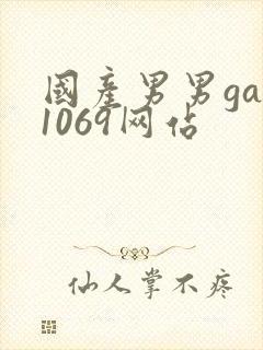 国产男男gay1069网站