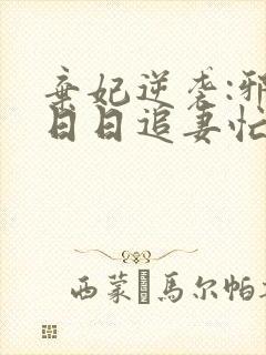 弃妃逆袭:邪王日日追妻忙全文阅读