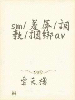 sm/羞辱/调教/捆绑av封面