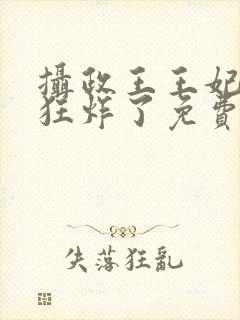 摄政王王妃脾气狂炸了免费阅读