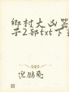 乡村大凶器龙傻子2部txt下载封面