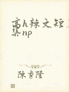 高h辣文短篇合集np