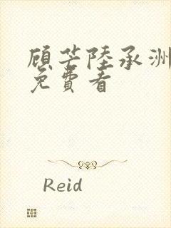 顾芒陆承洲小说免费看