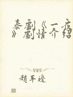 泰剧《一夜轻欢》剧情介绍