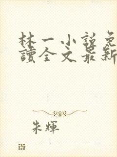 林一小说免费阅读全文最新章节