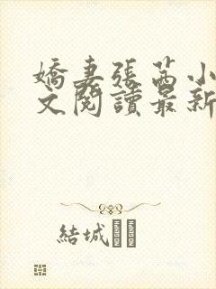 娇妻张茜小说全文阅读最新章节更新