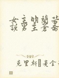 女主明兰若的小说男主苍乔封面