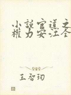 小说官道之绝对权力安江全文免费阅读完整版封面