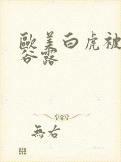 欧美白虎被爆操谷露