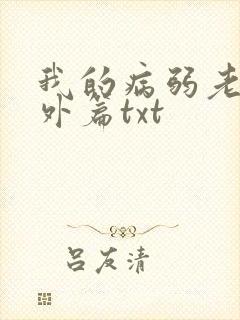我的病弱老婆番外篇txt