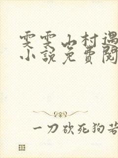 雯雯山村遇险记小说免费阅读封面