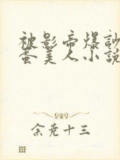 被影帝爆吵的笨蛋美人小说封面