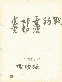 求好看的战斗恋爱动漫封面