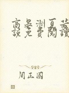 商晏洲夏若初小说免费阅读最新章节