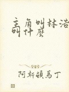 主角叫林浩小说叫什么