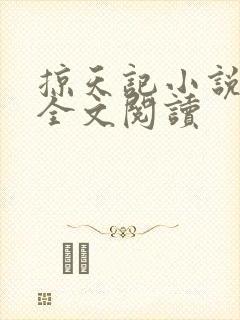 掠天记小说免费全文阅读封面