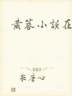 黄蓉小说在线