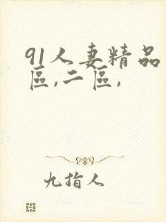 91人妻精品一区,二区,