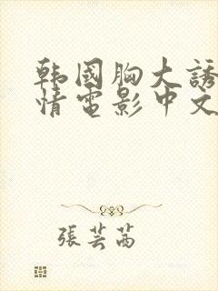 韩国胸大诱惑激情电影中文字幕