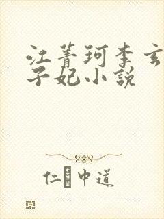 江菁珂李玄尧太子妃小说