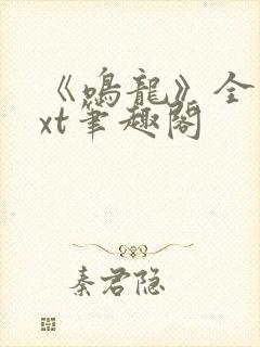 《鸣龙》全本txt笔趣阁封面