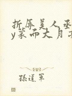 折辱美人丞相by蒙面大月亮笔趣阁免费阅读封面