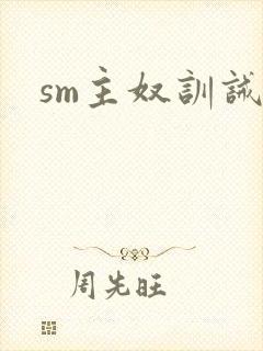 sm主奴训诫文封面