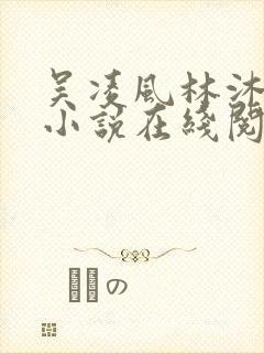 吴凌风林沐雪的小说在线阅读