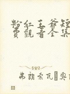 粉红王爷短剧免费观看全集最新章节封面