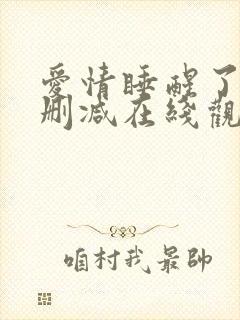 爱情睡醒了 无删减在线观看