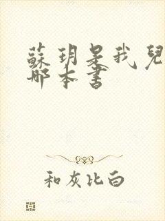 苏玥是我儿媳是哪本书封面