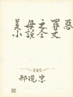 美母之罪恶天使小说全文
