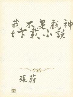 我不是戏神txt下载小说封面