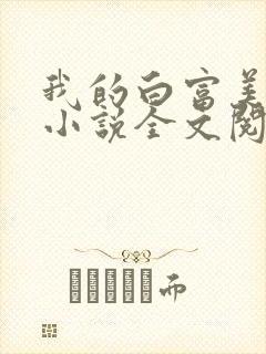 我的白富美老婆小说全文阅读封面