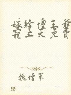 嫁给傻王爷后被宠上天免费