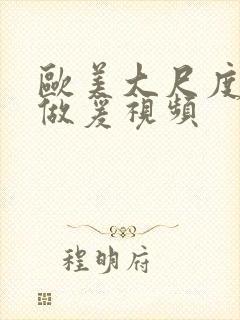 欧美大尺度床戏做爰视频