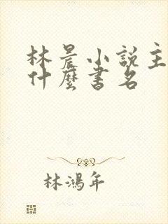 林晨小说主角叫什么书名