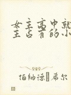 女主高中就被男主占有的小说推荐