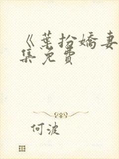 《叶扮娇妻》全集免费封面