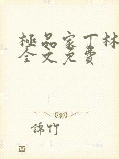 极品家丁林晚荣全文免费