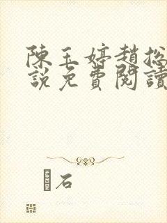 陈玉婷赵总的小说免费阅读最新章节