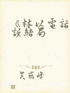 《林以电话》小说结局